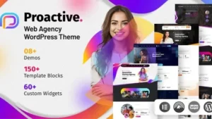 Proactive (v1.0.1) Web Design Agency WordPress Theme