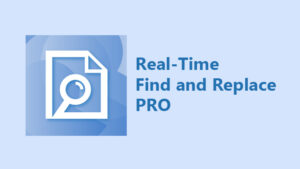 Fixed* Real-Time Find and Replace Pro v4.1