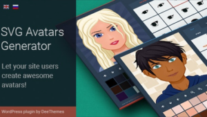 SVG Avatars Generator (v1.7.3) WordPress Plugin