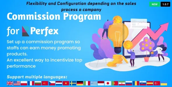 Sales Commission Program for Perfex CRM v.1.0.7