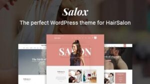 Salox (v1.1.2) Hair Salon WordPress Theme