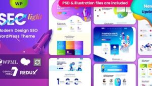 Seclight (v1.1.3) Seo & Digital Marketing WordPress Theme