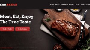 SteakBreak (v1.3) Meat Restaurant WordPress Theme