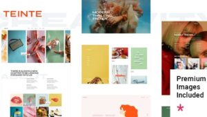 Teinte v1.0 Creative Portfolio and Design Theme