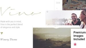 Vino (v1.9) A Refined Winery, Wine Bar and Vineyard Theme