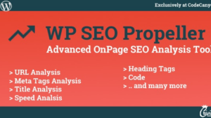 WP SEO Propeller (v1.3.1) Advanced SEO Analysis Tool