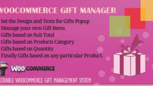 WooCommerce Gift Manager (v2.6)