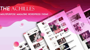 Achilles (v1.7) Multipurpose Magazine & Blog WordPress