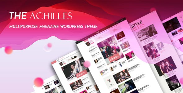 Achilles (v1.7) Multipurpose Magazine & Blog WordPress