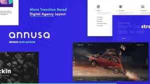 Annusa (v1.1.1) Modern Digital Bakery WordPress Theme