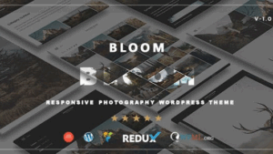 Bloom (v1.1) Photography / Portfolio WordPress Theme