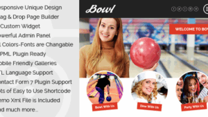 Bowl (v1.6.2) Responsive Bowling Center WordPress Theme