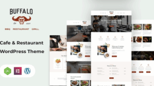 Buffalo (v2.0) Cafe & Restaurant WordPress Theme
