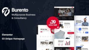 Burento (v1.0) Multipurpose Business WordPress Theme