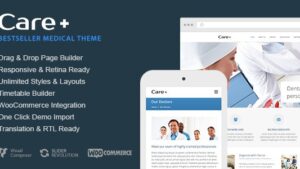 Care (v4.9.4) Medical and Health Blogging WordPress Theme