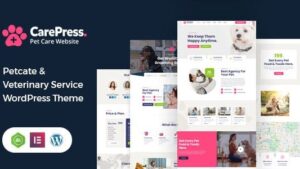CarePress (v1.8) Pet Care WordPress Theme