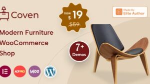 Coven v1.2 Furniture Store WordPress WooCommerce Theme