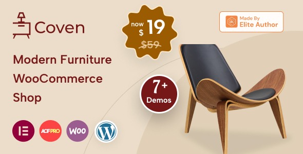 Coven v1.2 Furniture Store WordPress WooCommerce Theme