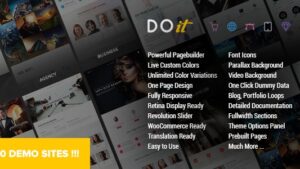 DOIT (v1.6) Creative Agency MultiPurpose Theme