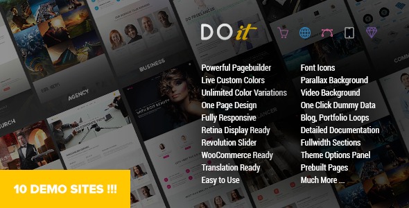 DOIT (v1.6) Creative Agency MultiPurpose Theme