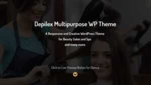 Depilex Salon v4.4 Parlour - Spa - Gym - Multipurpose WP Theme
