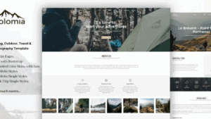 Dolomia (v1.0) Hiking, Outdoor, Mountain Guide WordPress Theme