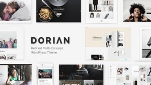 Dorian (v2.0) Refined Multi-Concept WordPress Theme