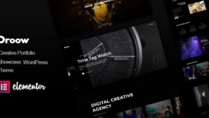 Droow (v1.3.0) Ajax Portfolio WordPress Theme
