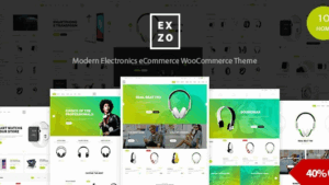 Electronics eCommerce WordPress Woocommerce Theme - Exzo v1.2.4