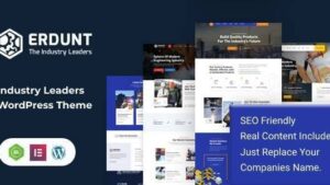 Erdunt (v2.0) Industrial Business WordPress Theme