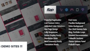 FLAP (v1.5) Corporate Business WordPress Theme