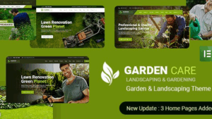 Garden Care (v2.3) Gardening and Landscaping WordPress Theme