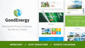 Good Energy (v1.7.7) Ecology & Renewable Power Company WordPress Theme
