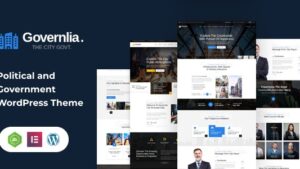 Governlia (v1.8) Municipal and Government WP Theme