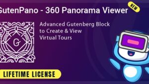 GutenPano v1.1.0 360 Panorama Viewer for Gutenberg