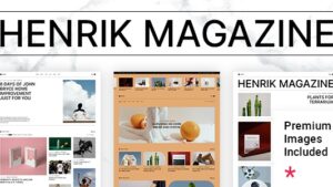 Henrik (v1.2.1) Creative Magazine Theme