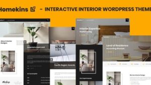 Homekins (v1.0.0) Interior WordPress Theme