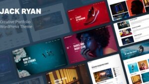 Jack Ryan (v1.0.2) Creative Portfolio WordPress Theme