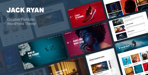 Jack Ryan (v1.0.2) Creative Portfolio WordPress Theme
