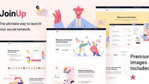 Join Up (v1.2) BuddyPress Community Theme