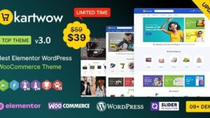 Kartwow (v1.0) Multipurpose WooCommerce Theme [Activated]