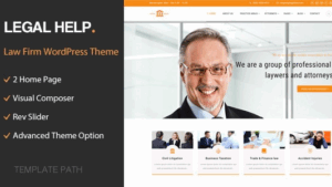 Legal Help v2.0 Law Firm WordPress Theme