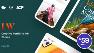 Lewis (v1.0.1) Creative Portfolio WordPress Theme