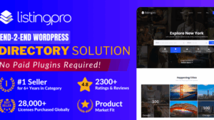 ListingPro v2.9.9 + Addons WordPress Directory Theme [Activated]