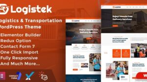 Logistek (v1.3) Logistics & Transportation WordPress
