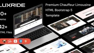 Luxride (v1.2.6) Chauffeur Limousine Transport & Car Hire WordPress Theme