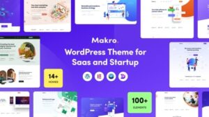 Makro (v1.2.9) Creative WordPress Theme For Saas & Startup