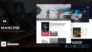 Mancink (v1.1) Fishing & Angling WordPress Theme