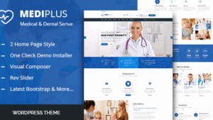 Medi Plus (v2.8) Health Care WordPress Theme