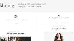 Minimy (v1.2.1) Responsive Clean Personal & Fashion Blog